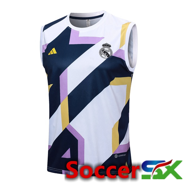 Real Madrid Soccer Vest White 2023/2024