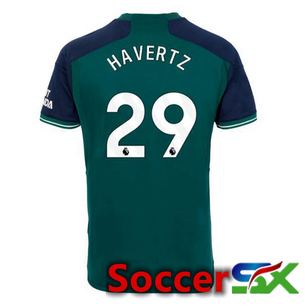 Arsenal (HAGreenZ 29) Soccer Jersey Third Green 2023/2024