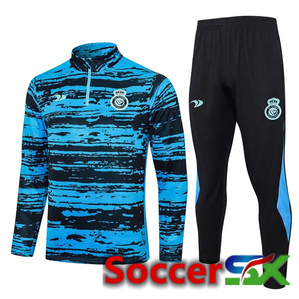 Al-Nassr FC Training Tracksuit Suit Blue 2023/2024