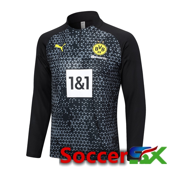 Dortmund BVB Training Sweatshirt Black 2023/2024