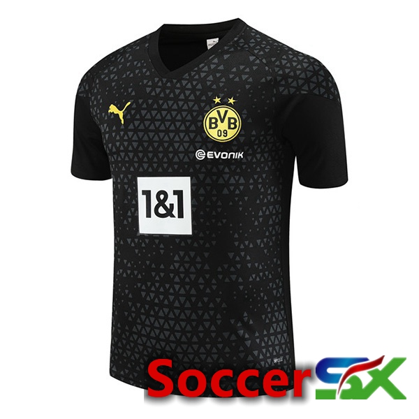 Dortmund BVB Training T Shirt Black 2023/2024