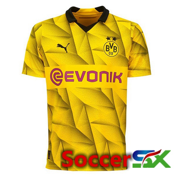Dortmund BVB Soccer Jersey CUP Yellow 2023/2024