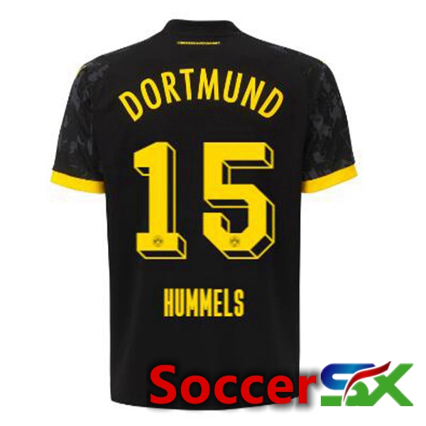 Dortmund BVB (Hummels 15) Soccer Jersey Away Black 2023/2024