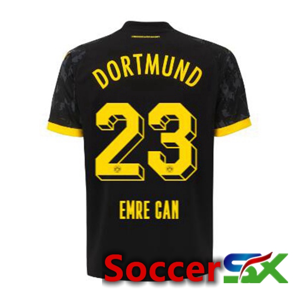 Dortmund BVB (Emre Can 23) Soccer Jersey Away Black 2023/2024