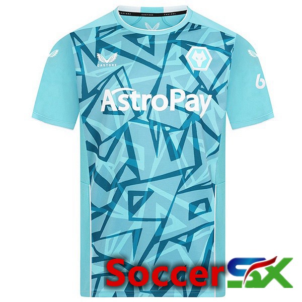 Wolves Soccer Jersey Third Blue 2023/2024