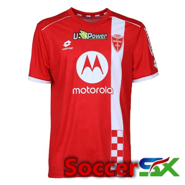 AC Monza Soccer Jersey Home Red 2023/2024