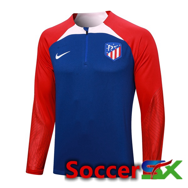 Atletico Madrid Training Sweatshirt Blue 2023/2024