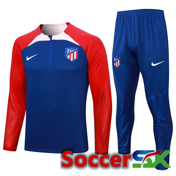 Atletico Madrid Training Tracksuit Suit Blue 2023/2024