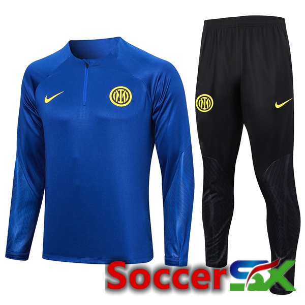 Inter Milan Training Tracksuit Suit Blue 2023/2024