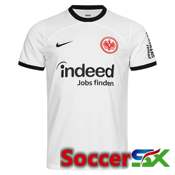 Eintracht Frankfurt Soccer Jersey Third White 2023/2024