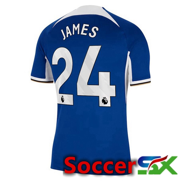 FC Chelsea (James 24) Soccer Jersey Home Blue 2023/2024