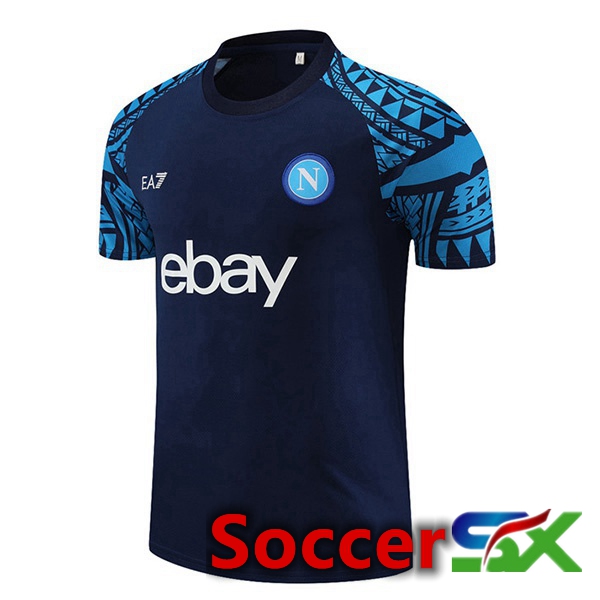SSC Napoli Training T Shirt Royal Blue 2023/2024