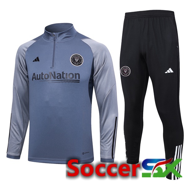 Inter Miami CF Training Tracksuit Suit Grey 2023/2024
