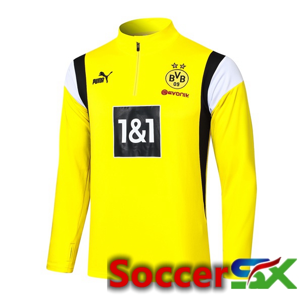 Dortmund BVB Training Sweatshirt Yellow 2023/2024