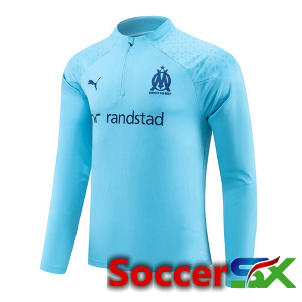 Marseille OM Training Sweatshirt Blue 2023/2024