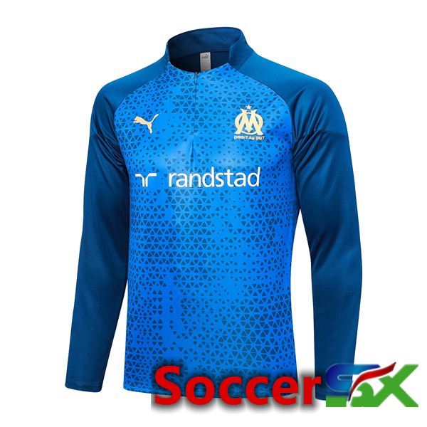 Marseille OM Training Sweatshirt Blue 2023/2024