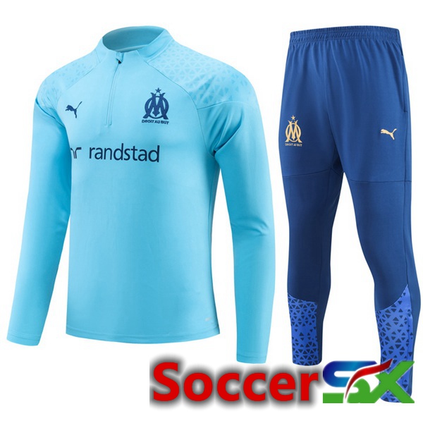 Marseille OM Training Tracksuit Suit Blue 2023/2024