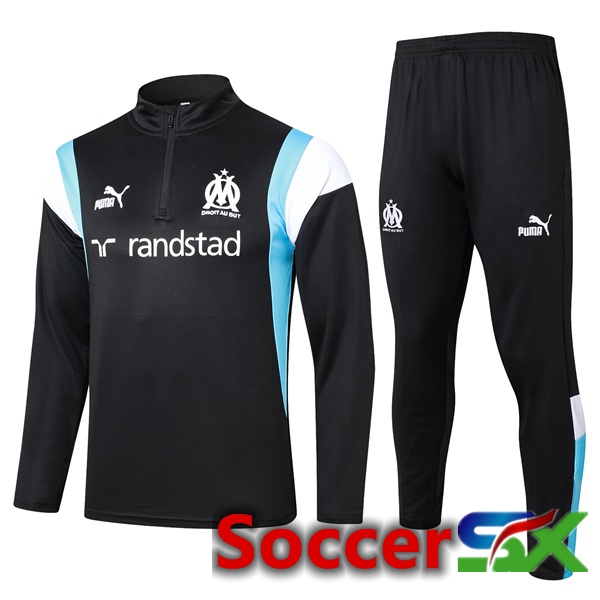 Marseille OM Training Tracksuit Suit Black 2023/2024