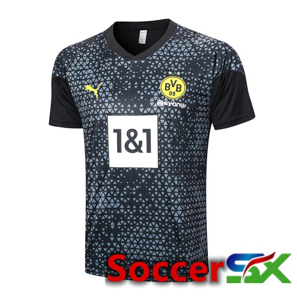 Dortmund BVB Training T Shirt Black 2023/2024