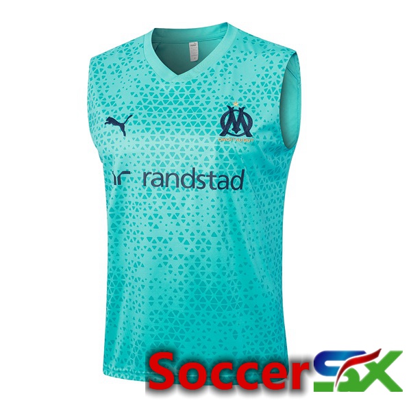 Marseille OM Soccer Vest Blue 2023/2024