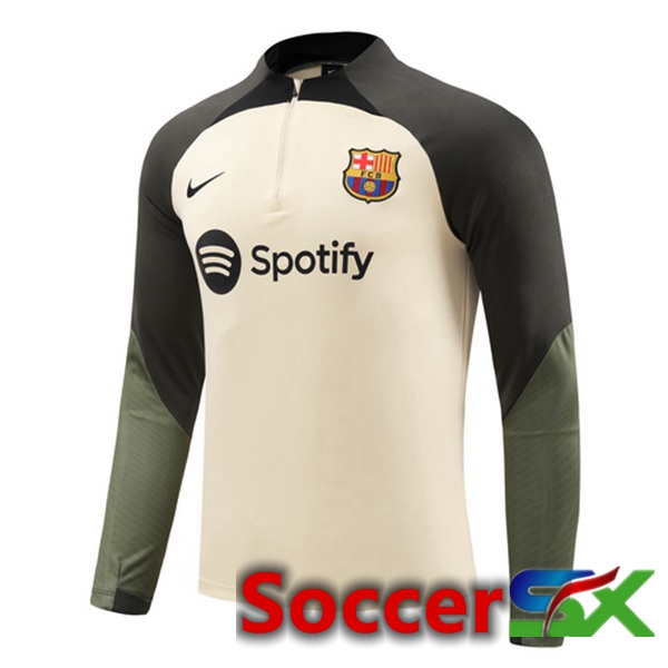 FC Barcelona Training Sweatshirt Yellow Green 2023/2024