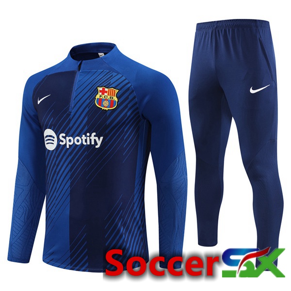 FC Barcelona Training Tracksuit Suit Blue 2023/2024