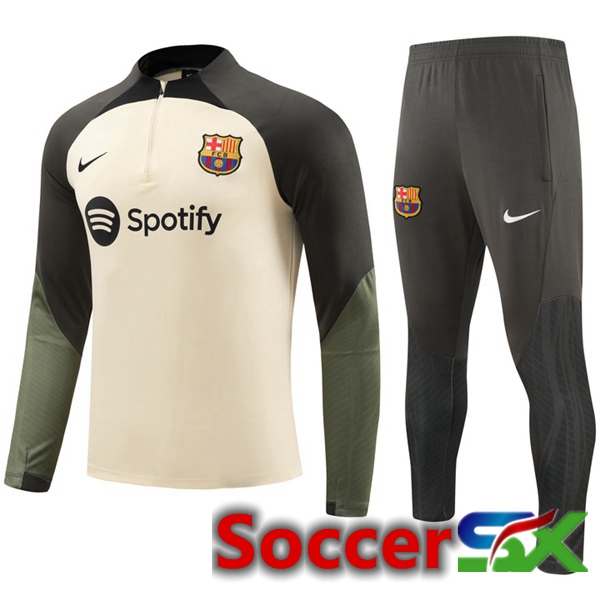 FC Barcelona Training Tracksuit Suit Yellow Green 2023/2024