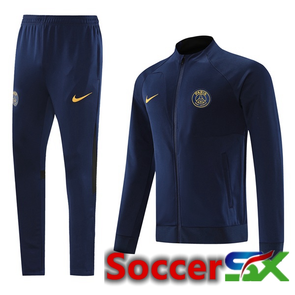 Paris PSG Training Jacket Suit Royal Blue 2023/2024