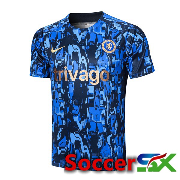FC Chelsea Training T Shirt Blue 2023/2024