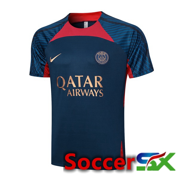 Paris PSG Training T Shirt Royal Blue 2023/2024