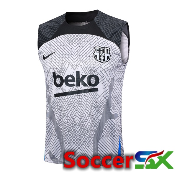 FC Barcelona Soccer Vest Grey 2023/2024