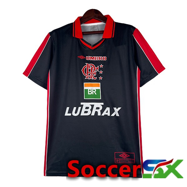 Flamengo Retro Soccer Jersey Third Black 1999