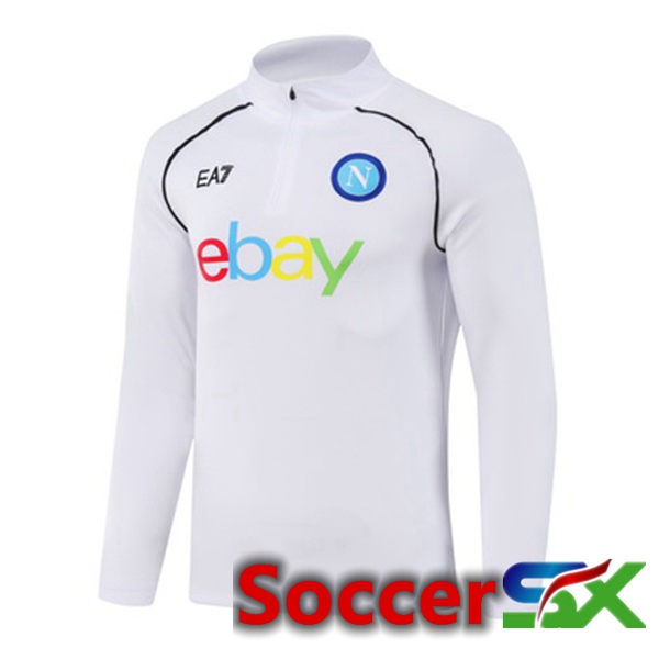 SSC Napoli Training Sweatshirt White 2023/2024