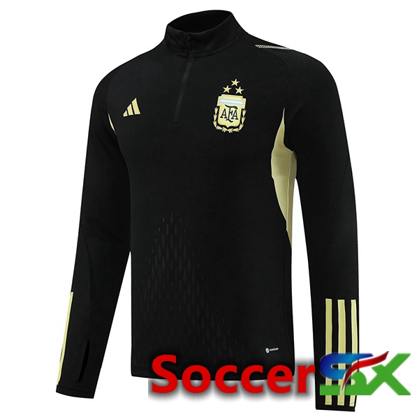 Argentina Training Sweatshirt Black 2023/2024
