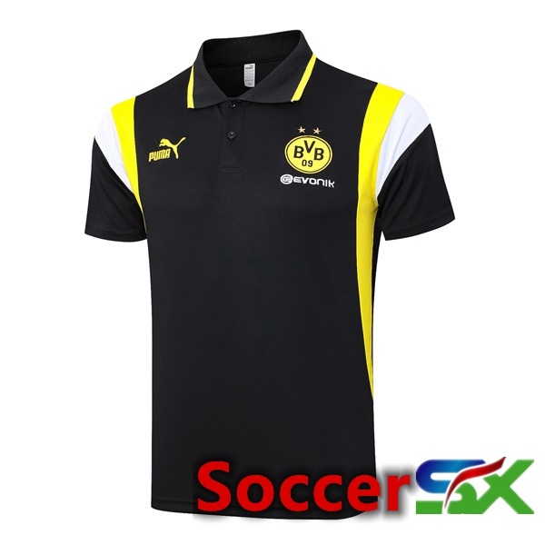 Dortmund BVB Soccer Polo Black 2023/2024