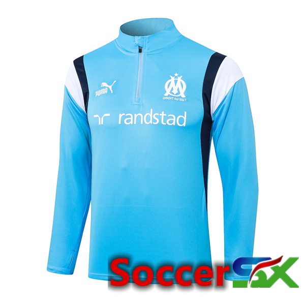 Marseille OM Training Sweatshirt Blue 2023/2024