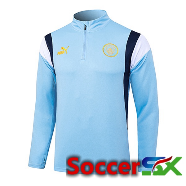 Manchester City Training Sweatshirt Blue 2023/2024