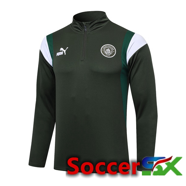 Manchester City Training Sweatshirt Green 2023/2024