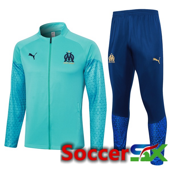 Marseille OM Training Jacket Suit Blue 2023/2024