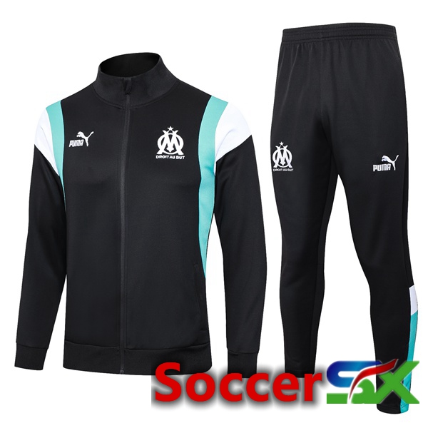 Marseille OM Training Jacket Suit Black 2023/2024