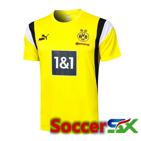 Dortmund BVB Training T Shirt Yellow 2023/2024