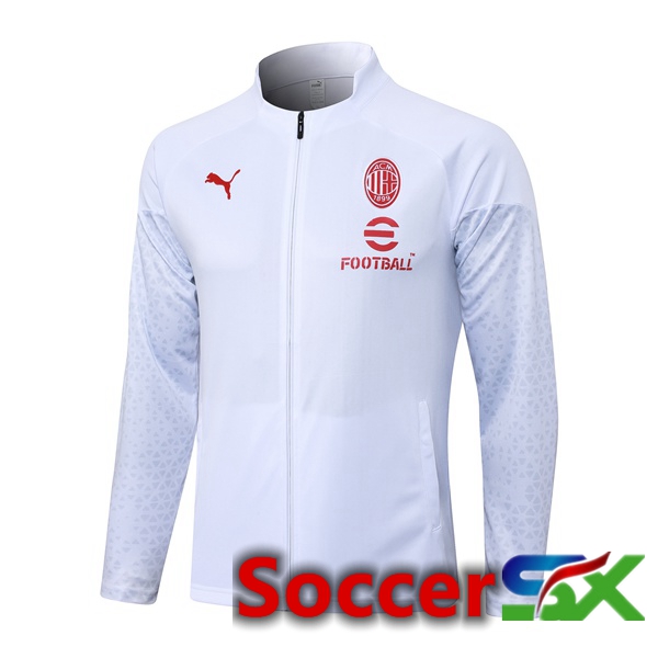 AC Milan Training Jacket White 2023/2024