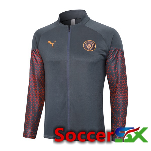 Manchester City Training Jacket Grey 2023/2024