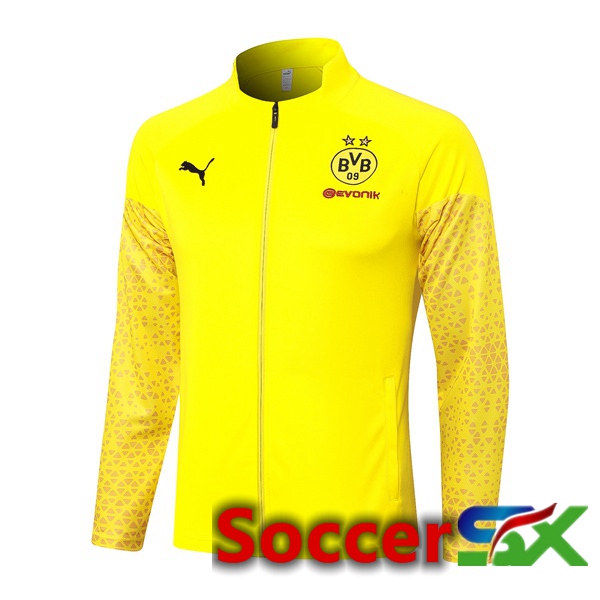 Dortmund BVB Training Jacket Yellow 2023/2024