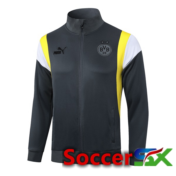 Dortmund BVB Training Jacket Grey 2023/2024