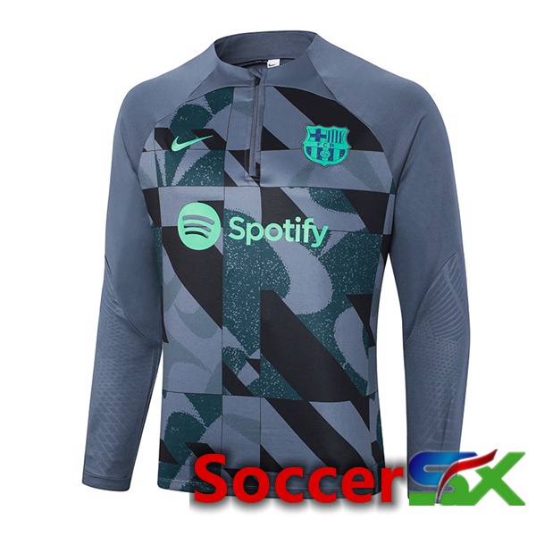 FC Barcelona Training Sweatshirt Grey 2023/2024