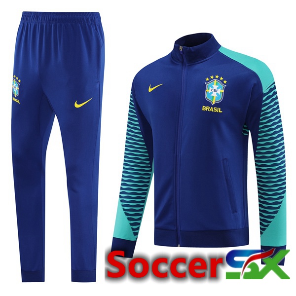 Brazil Training Jacket Suit Blue 2023/2024