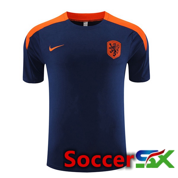 Netherlands Training T Shirt Royal Blue 2023/2024