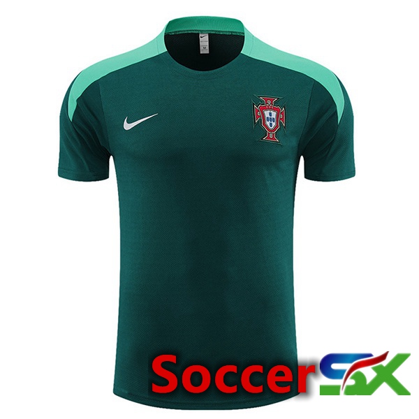Portugal Training T Shirt Green 2023/2024