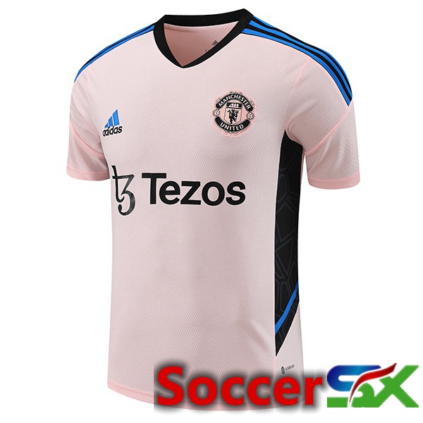 Manchester United Training T Shirt Pink 2023/2024